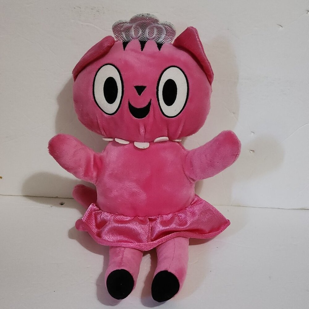 Yottoy Kohls Cares Pink Ballet Cat Plush Princess 12" Sewn Eyes Bob Shea Cat